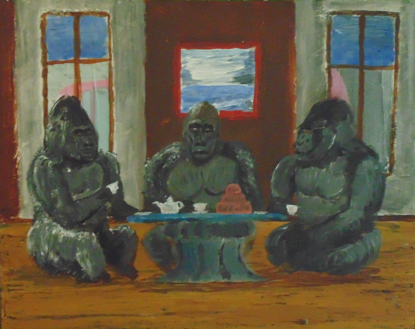 Gorillas for tea